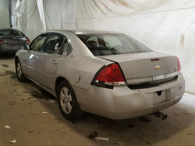 2G1WT55N679334657 - 2007 CHEVROLET IMPALA LT SILVER photo 3