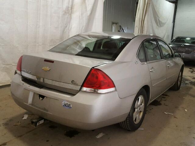 2G1WT55N679334657 - 2007 CHEVROLET IMPALA LT SILVER photo 4