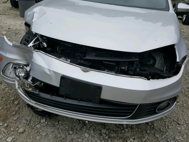 WVWBW7AH8CV006138 - 2012 VOLKSWAGEN EOS KOMFOR ვერცხლისფერი ფოტო 9