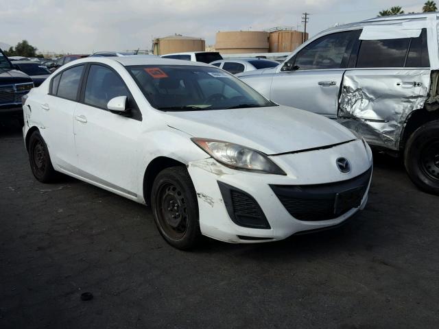 JM1BL1UG2B1496199 - 2011 MAZDA 3 I WHITE photo 1