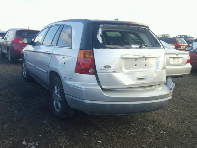 2A8GF68X28R108471 - 2008 CHRYSLER PACIFICA T SILVER photo 3