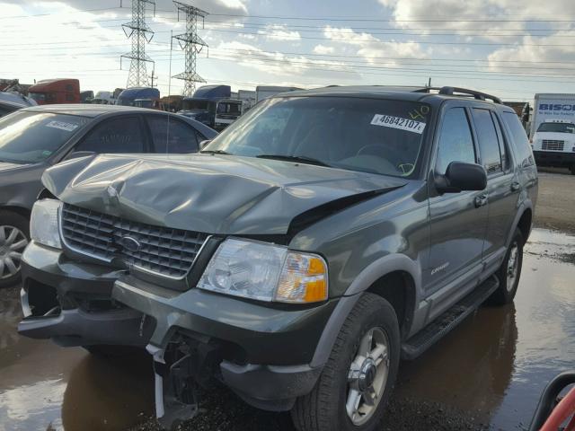 1FMZU73E12ZA51478 - 2002 FORD EXPLORER X GREEN photo 2