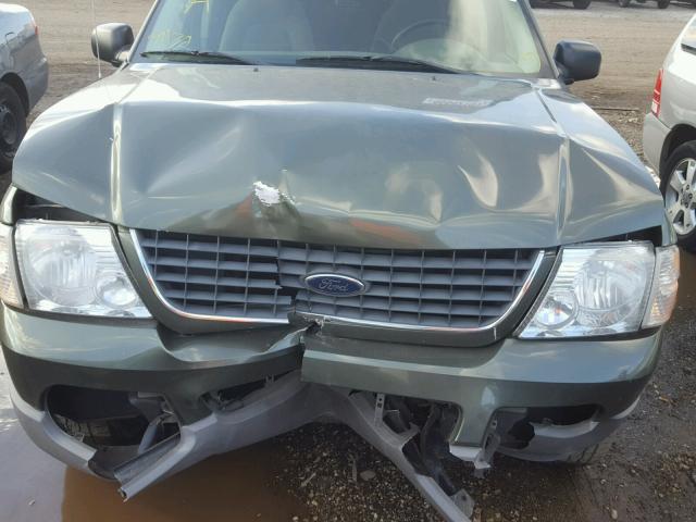 1FMZU73E12ZA51478 - 2002 FORD EXPLORER X GREEN photo 7