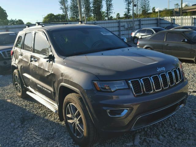 1C4RJEBG9HC717230 - 2017 JEEP GRAND CHER CHARCOAL photo 1