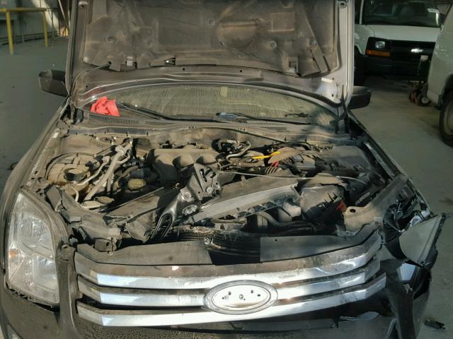 3FAFP08196R130926 - 2006 FORD FUSION SEL BLACK photo 7