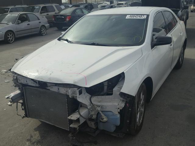 1G11A5SA9DF274703 - 2013 CHEVROLET MALIBU LS WHITE photo 2