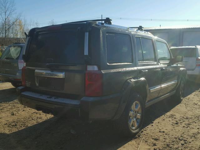 1J8HG58N56C317994 - 2006 JEEP COMMANDER GRAY photo 4