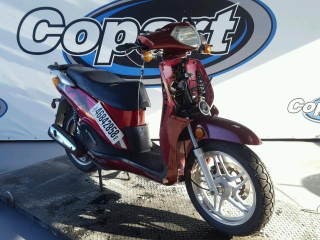 LCETDKP6296000292 - 2009 CABIN TRAILER MOPED BURGUNDY photo 1