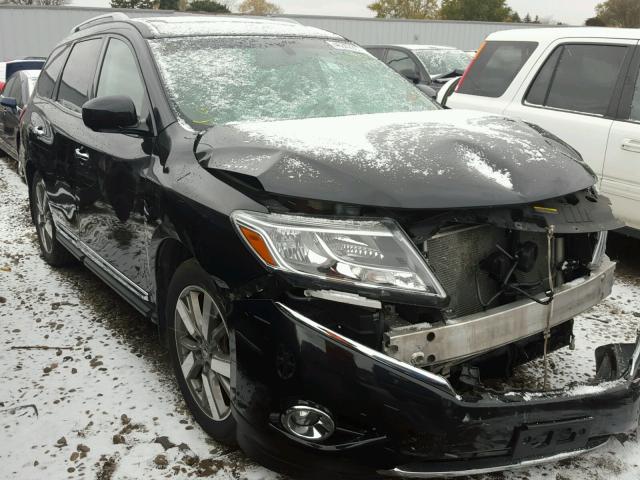 5N1AR2MM8FC686875 - 2015 NISSAN PATHFINDER BLACK photo 1