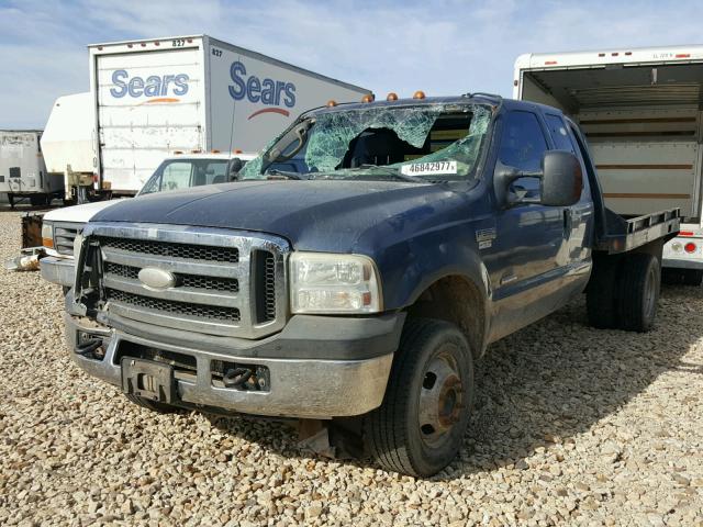 1FDWX37P46ED69915 - 2006 FORD F350 SUPER BLUE photo 2