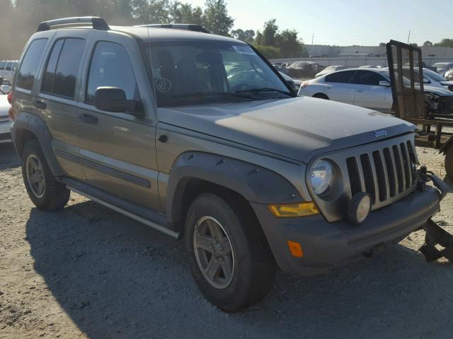 1J4GL38K66W139451 - 2006 JEEP LIBERTY RE TAN photo 1