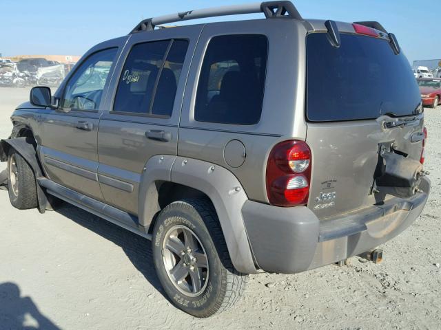 1J4GL38K66W139451 - 2006 JEEP LIBERTY RE TAN photo 3