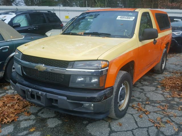 1GCCS149798156041 - 2009 CHEVROLET COLORADO TWO TONE photo 2