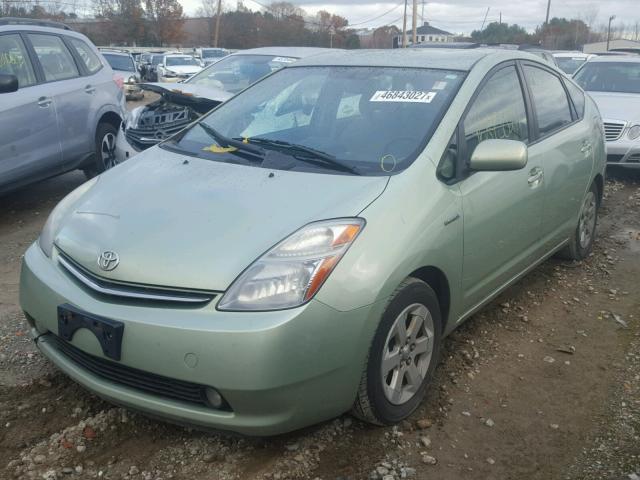 JTDKB20U377677966 - 2007 TOYOTA PRIUS GREEN photo 2