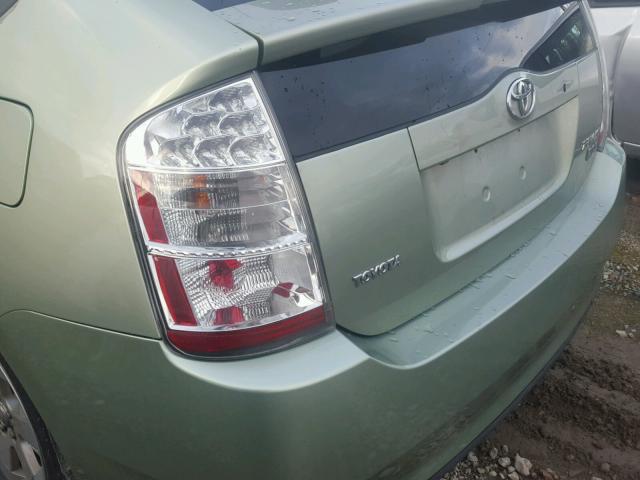 JTDKB20U377677966 - 2007 TOYOTA PRIUS 绿色 照片 9