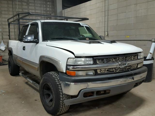 2GCEK19T911366533 - 2001 CHEVROLET SILVERADO WHITE photo 1