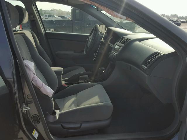 1HGCM56346A030025 - 2006 HONDA ACCORD SE GRAY photo 5