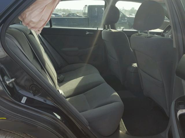 1HGCM56346A030025 - 2006 HONDA ACCORD SE GRAY photo 6