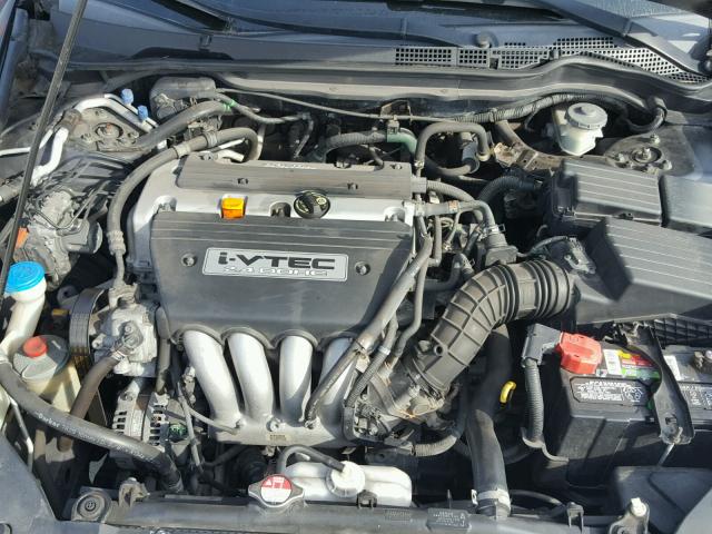 1HGCM56346A030025 - 2006 HONDA ACCORD SE GRAY photo 7