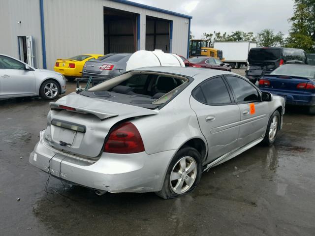 2G2WP552881109100 - 2008 PONTIAC GRAND PRIX SILVER photo 4