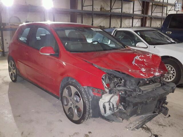 WVWFV71K16W135370 - 2006 VOLKSWAGEN NEW GTI RED photo 1