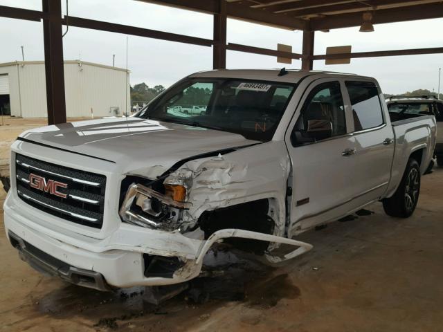 3GTU2VEC8EG558161 - 2014 GMC SIERRA K15 WHITE photo 2