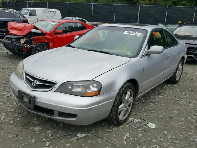 19UYA42743A005932 - 2003 ACURA 3.2CL TYPE SILVER photo 2