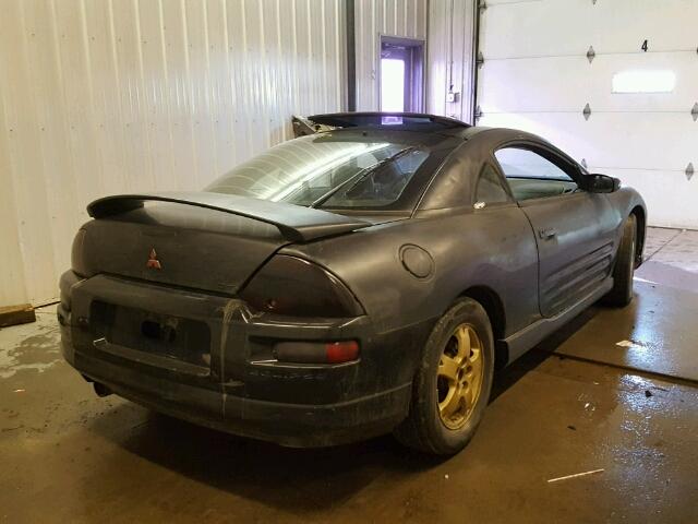 4A3AC44G74E041466 - 2004 MITSUBISHI ECLIPSE GS BLACK photo 4