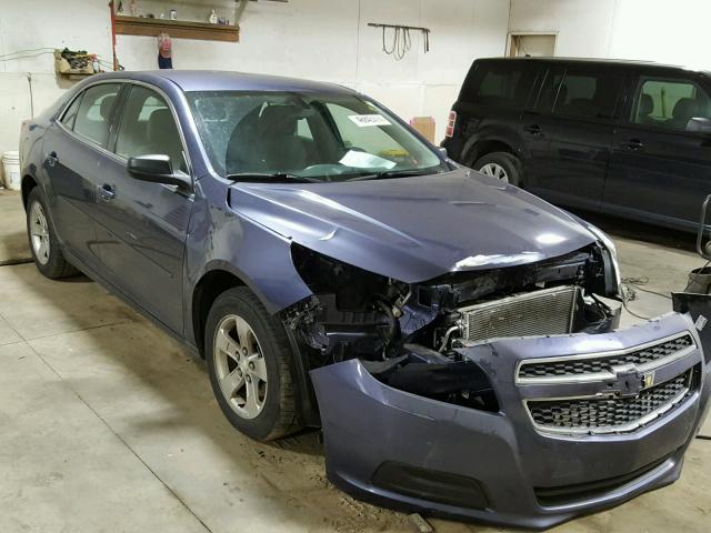 1G11B5SA3DF144381 - 2013 CHEVROLET MALIBU LS BLUE photo 1