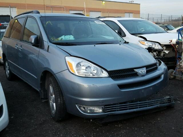 5TDZA23CX5S262442 - 2005 TOYOTA SIENNA CE BLUE photo 1