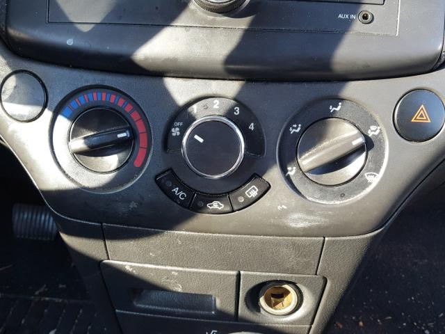 KL1TD5DE2BB116500 - 2011 CHEVROLET AVEO LS RED photo 10