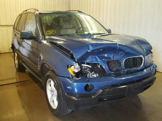 WBAFA53521LP24572 - 2001 BMW X5 3.0I BLUE photo 1