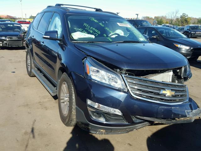 1GNKVGKD3FJ313332 - 2015 CHEVROLET TRAVERSE L BLUE photo 1