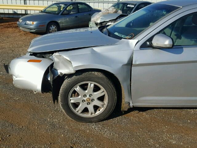 1C3LC56R58N264650 - 2008 CHRYSLER SEBRING TO SILVER photo 9