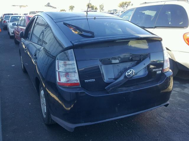 JTDKB20UX53040898 - 2005 TOYOTA PRIUS BLACK photo 3