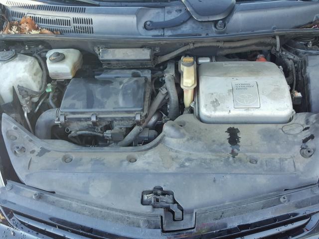 JTDKB20UX53040898 - 2005 TOYOTA PRIUS 黑色 照片 7