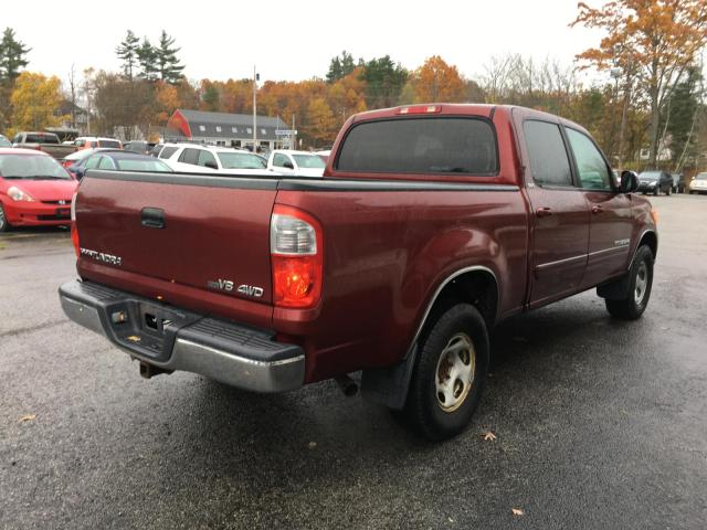 5TBDT44194S446260 - 2004 TOYOTA TUNDRA BURGUNDY photo 3