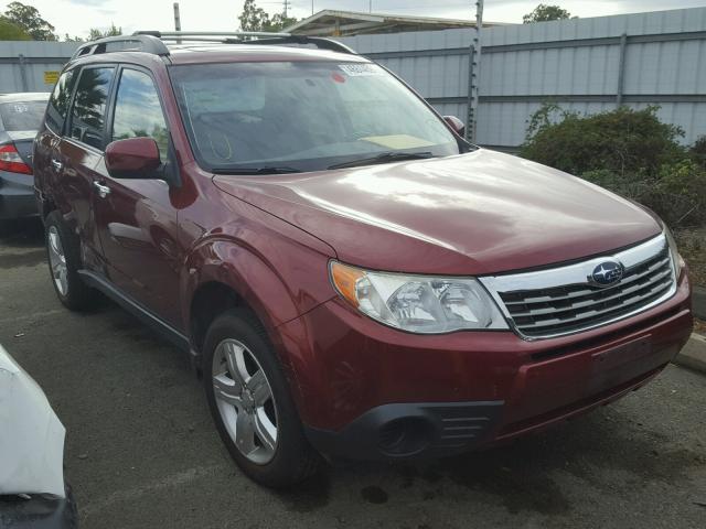 JF2SH63699G729074 - 2009 SUBARU FORESTER 2 RED photo 1