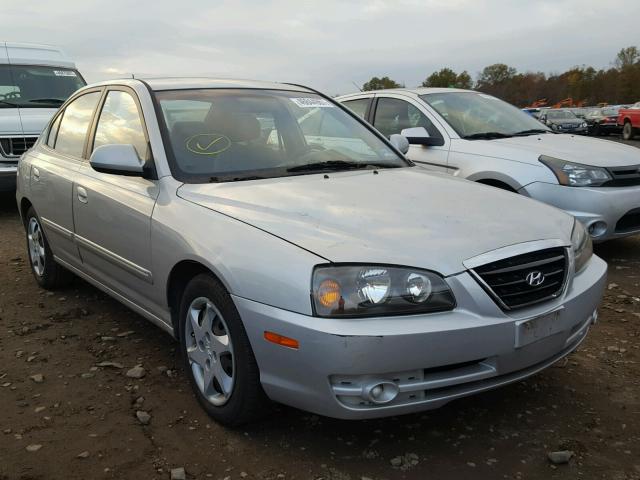 KMHDN46D96U378142 - 2006 HYUNDAI ELANTRA GL SILVER photo 1