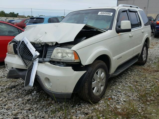 5LMEU88H54ZJ26237 - 2004 LINCOLN AVIATOR 白色 照片 2