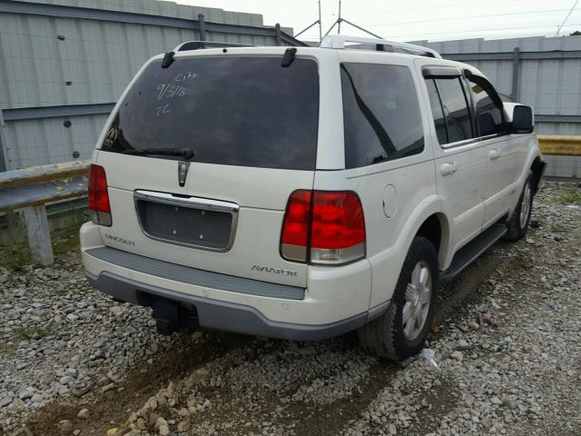 5LMEU88H54ZJ26237 - 2004 LINCOLN AVIATOR 白色 照片 4
