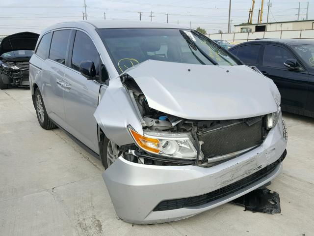 5FNRL5H4XBB078650 - 2011 HONDA ODYSSEY EX SILVER photo 1