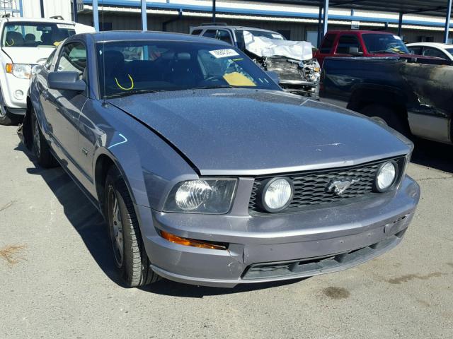 1ZVHT82H875261978 - 2007 FORD MUSTANG GT BLUE photo 1