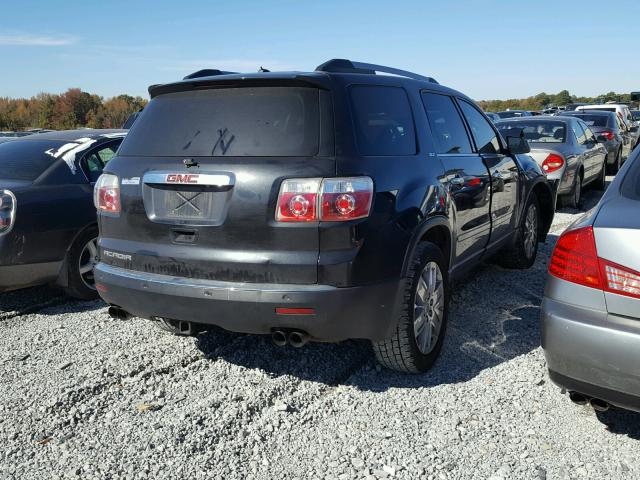 1GKLRNED9AJ182700 - 2010 GMC ACADIA SLT BLACK photo 4