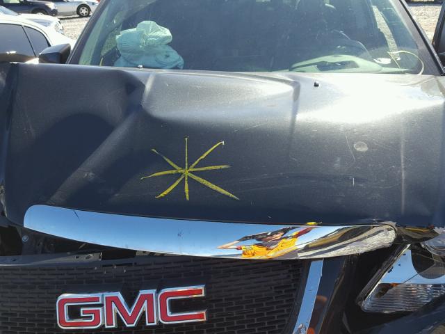 1GKLRNED9AJ182700 - 2010 GMC ACADIA SLT BLACK photo 7