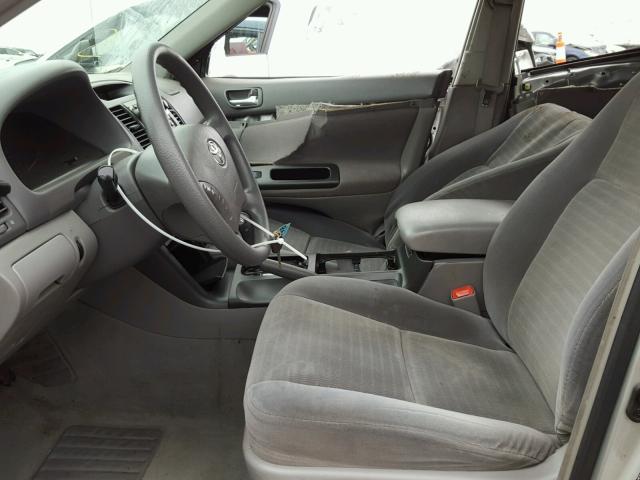 4T1BF32K85U614720 - 2005 TOYOTA CAMRY LE SILVER photo 5