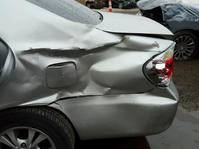 4T1BF32K85U614720 - 2005 TOYOTA CAMRY LE SILVER photo 9