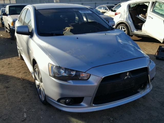 JA32U8FW2EU020207 - 2014 MITSUBISHI LANCER GT SILVER photo 1