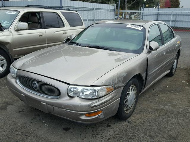 1G4HP54K2Y4245258 - 2000 BUICK LESABRE GOLD photo 2