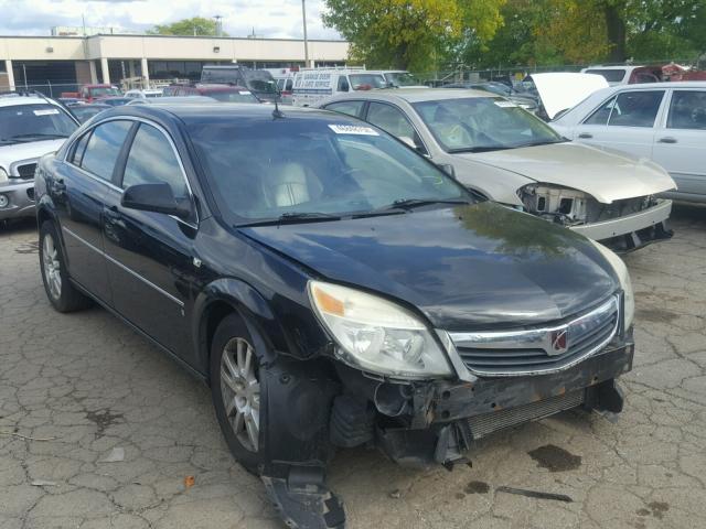 1G8ZS57N37F191334 - 2007 SATURN AURA XE BLACK photo 1